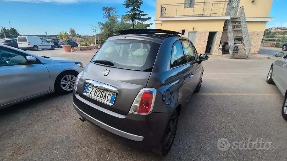 Usata Fiat 500 Lounge 69 CV (50 kW) 2015 Grigio Berlina