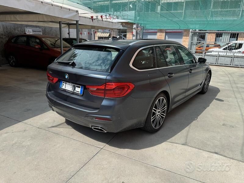 Usata BMW 520 M Sport 190 CV (139 kW) 2018 Argento Station wagon