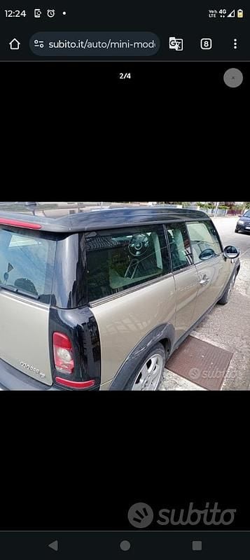 Usata Mini Cooper 2009 Utilitaria