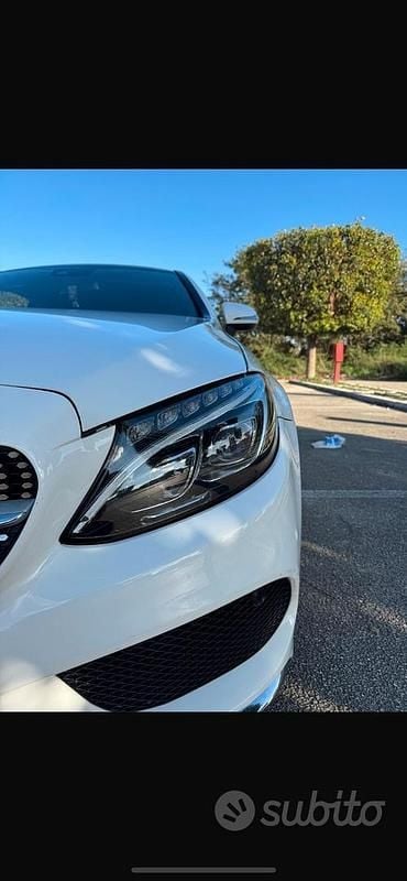 Usata Mercedes C250 203 CV (149 kW) 2016 Bianco Coupé