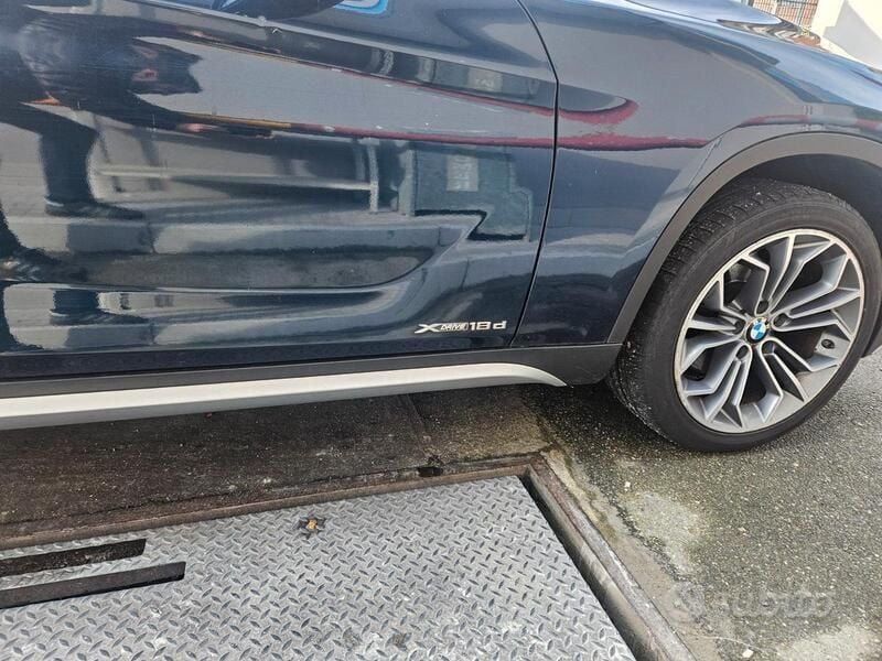 Usata BMW X1 Efficient Dynamics 150 CV (110 kW) 2015 Blu SUV