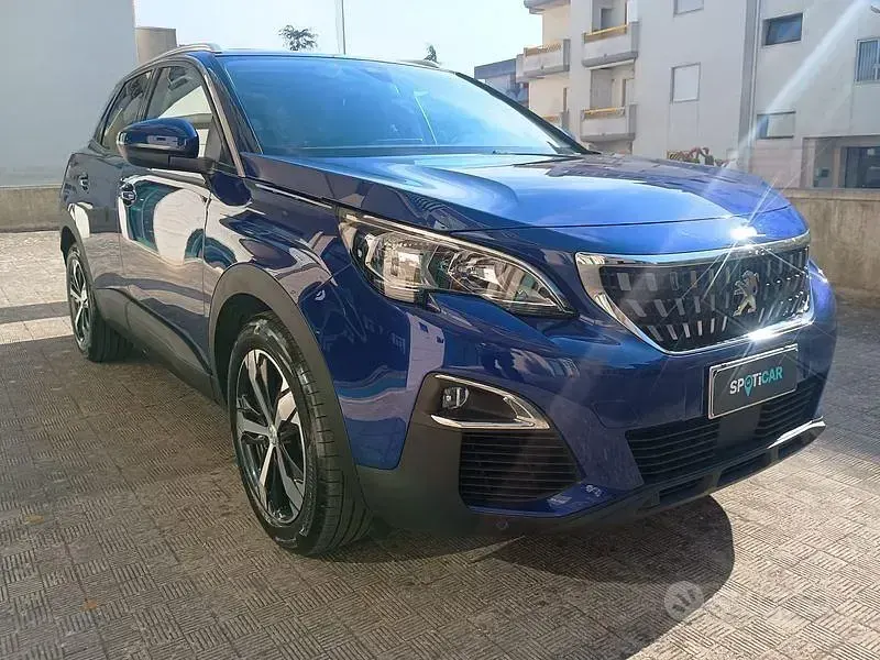 Usata Peugeot 3008 GT-line 131 CV (96 kW) 2019 Bluazzurro SUV