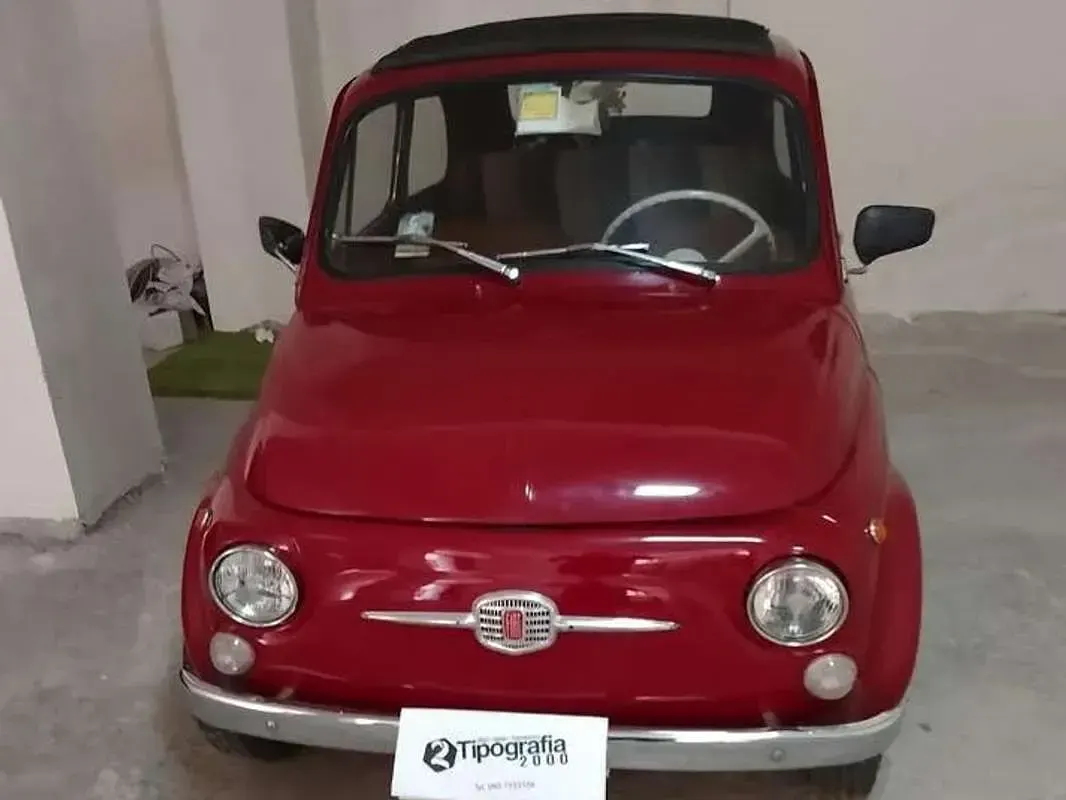 Usata Fiat 500 18 CV (13 kW) 1968 Rosso Utilitaria