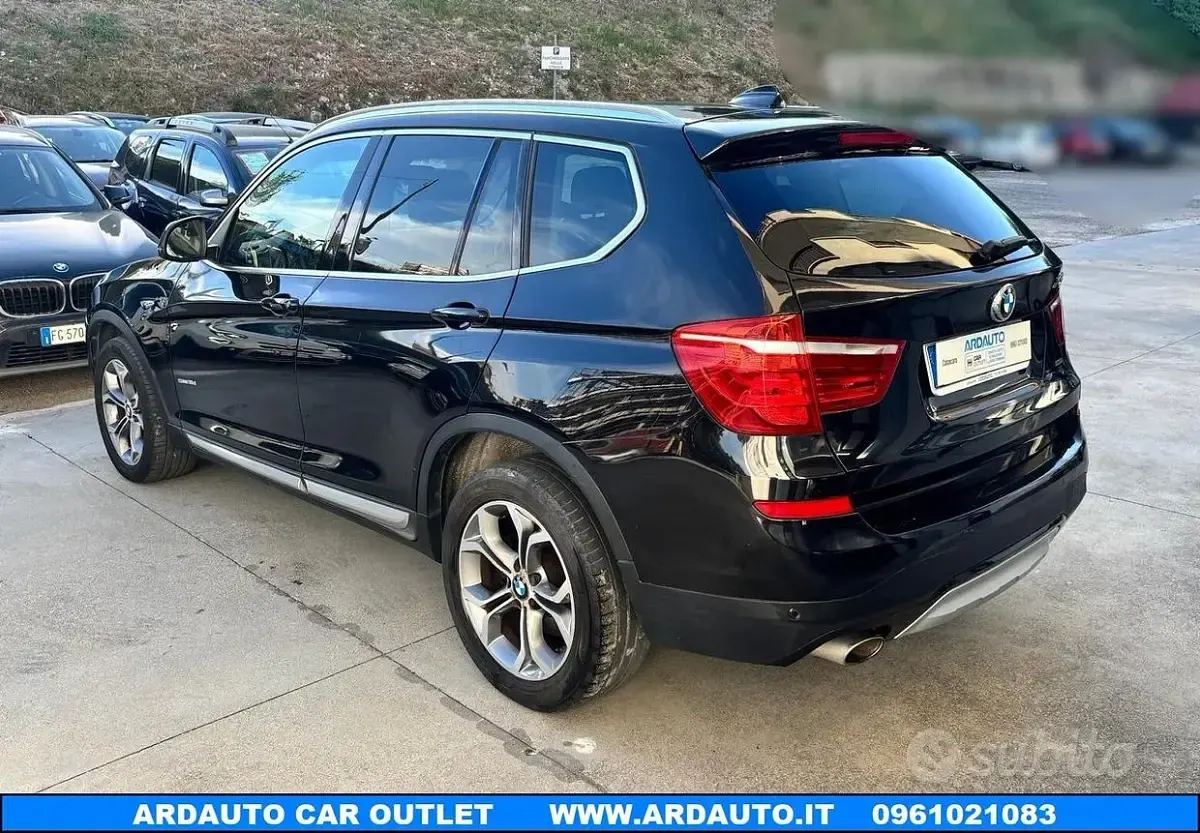 Usata BMW X3 xLine 150 CV (110 kW) 2017 Nero SUV
