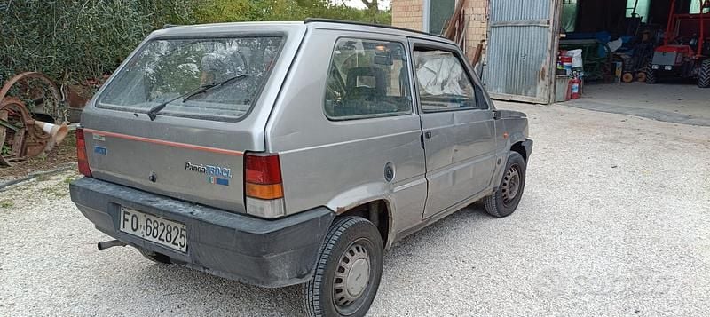 Usata Fiat Panda 1984 Grigio Utilitaria