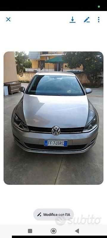 Usata VW Golf VII 110 CV (80 kW) 2016 Berlina
