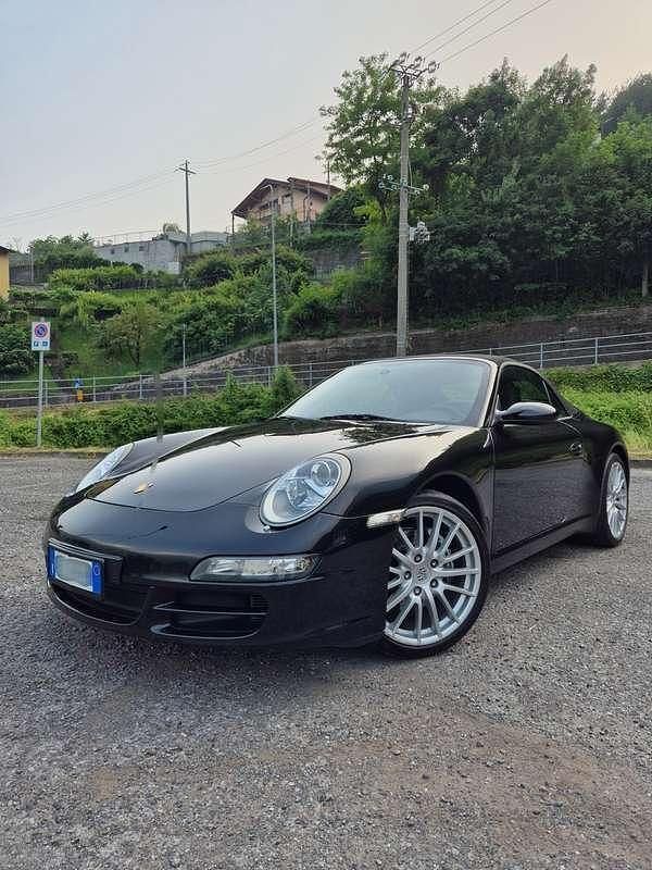 Nero Usata 2006 Porsche 911 Carrera Cabriolet Cabrio | 58.000 € (Buon prezzo) - Immagine 1/4