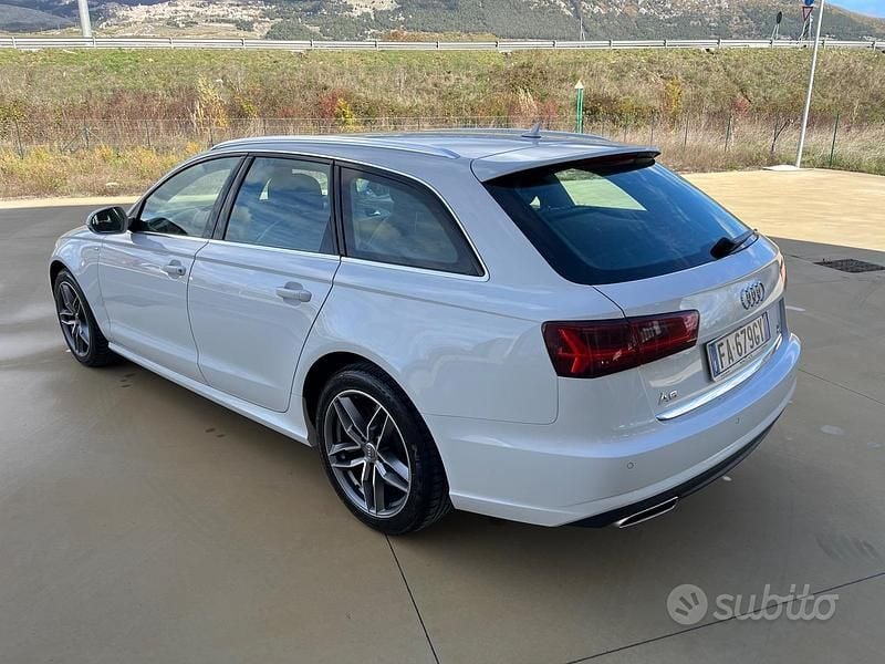 Usata Audi A6 S-Line 190 CV (139 kW) 2015 Bianco Station wagon