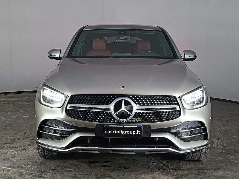 Usata Mercedes GLC300 Premium 245 CV (180 kW) 2022 Argento mojave metallizzato ; Coupé