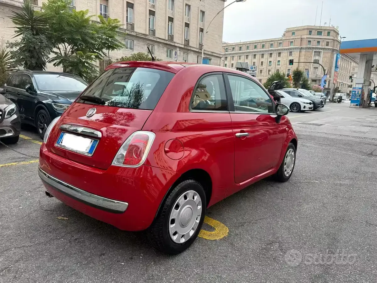 Usata Fiat 500 Pop 69 CV (50 kW) 2012 Rosso Utilitaria