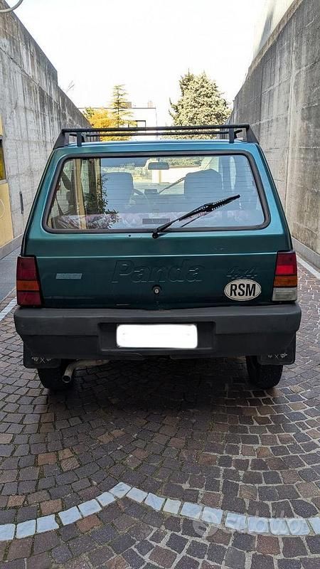Usata Fiat Panda 4x4 1992 Verde Utilitaria
