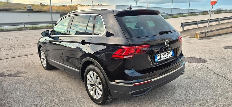 Brugt VW Tiguan Life 150 HK (110 kW) 2022 Sort SUV