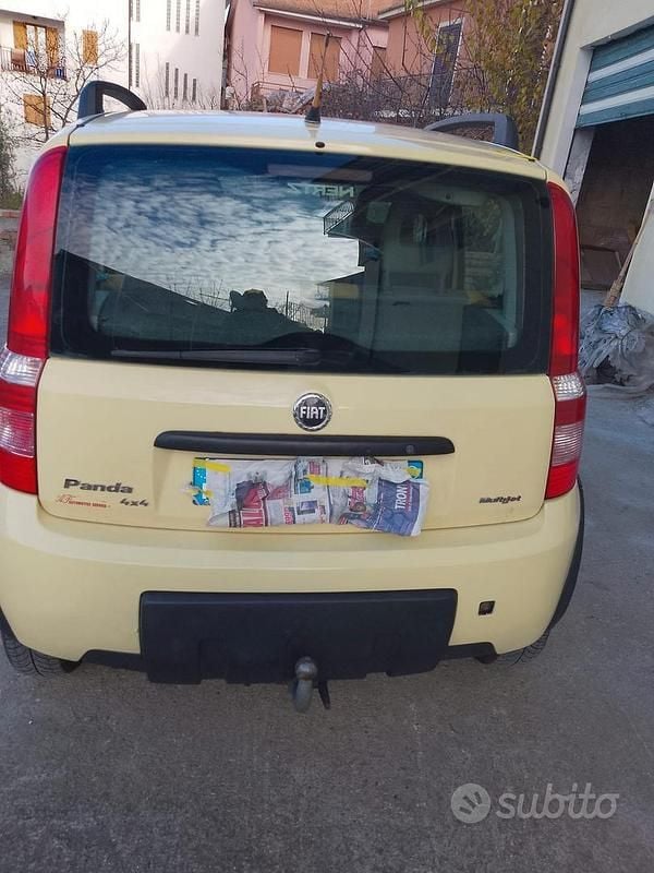 Usata Fiat Panda 4x4 2006 Giallo Utilitaria