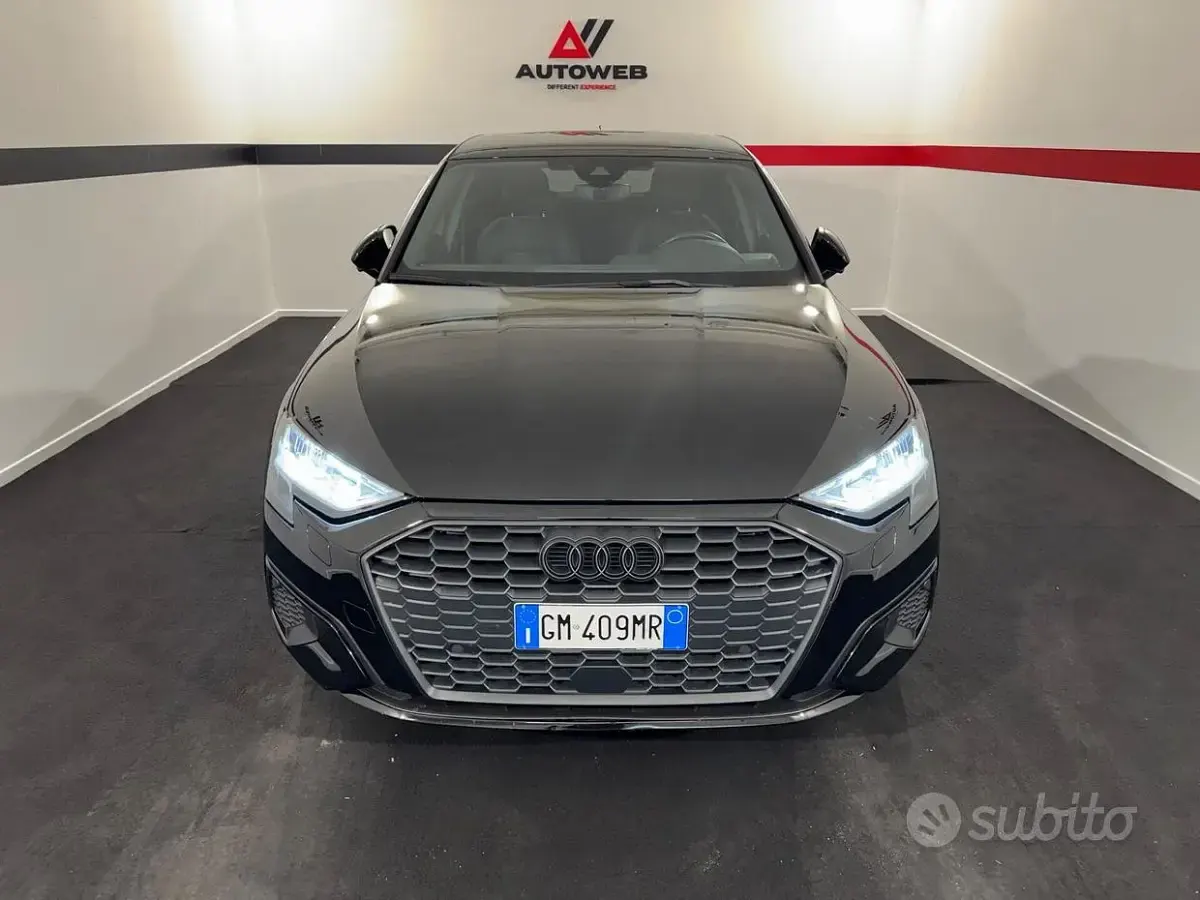 Usata Audi A3 Advanced 116 CV (85 kW) 2023 Nero Berlina