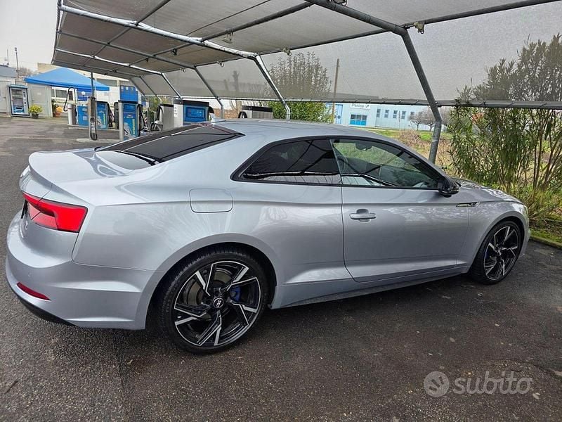 Usata Audi A5 S-Line 190 CV (139 kW) 2018 Grigio Coupé
