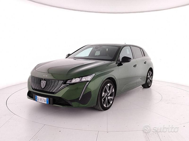 Usata Peugeot 308 Allure 130 CV (95 kW) 2024 Verde Berlina