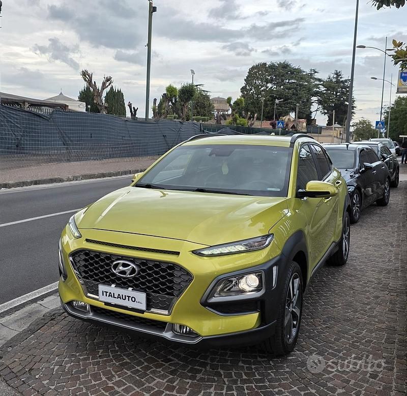 Usata Hyundai Kona Xpossible 116 CV (85 kW) 2018 Giallo SUV