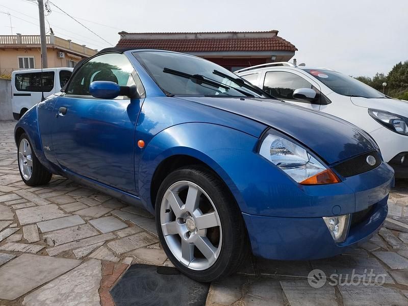 Usata Ford StreetKa 95 CV (69 kW) 2003 Blu Cabrio