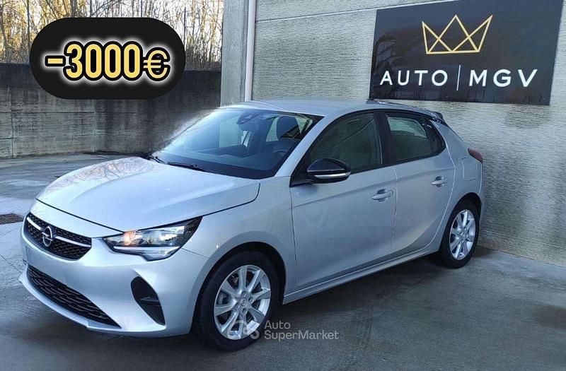 Argento Usata 2023 Opel Corsa Edition Tre volumi | 9900 € (Super prezzo) - Immagine 1/4