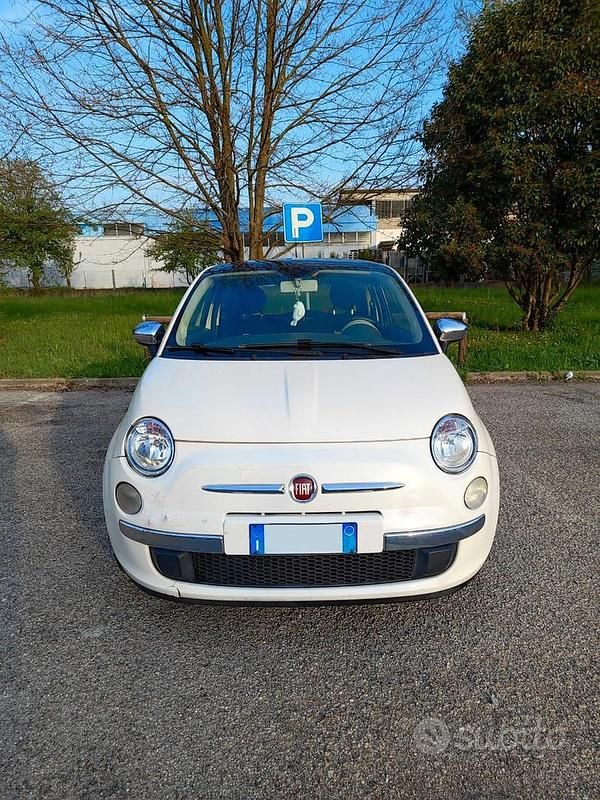 Usata Fiat 500 2007 Bianco Berlina