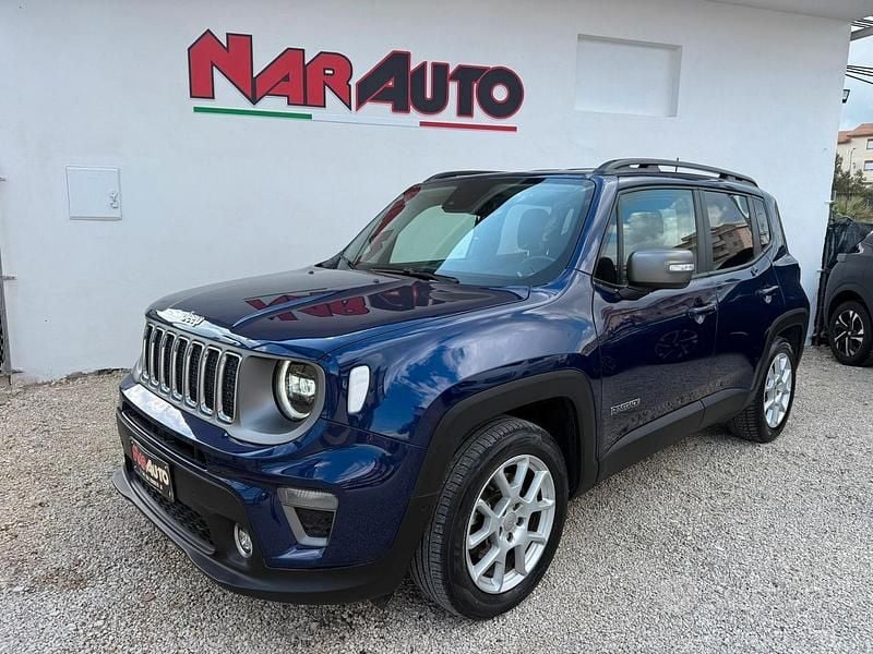 Usata Jeep Renegade Limited 120 CV (88 kW) 2019 Blu SUV