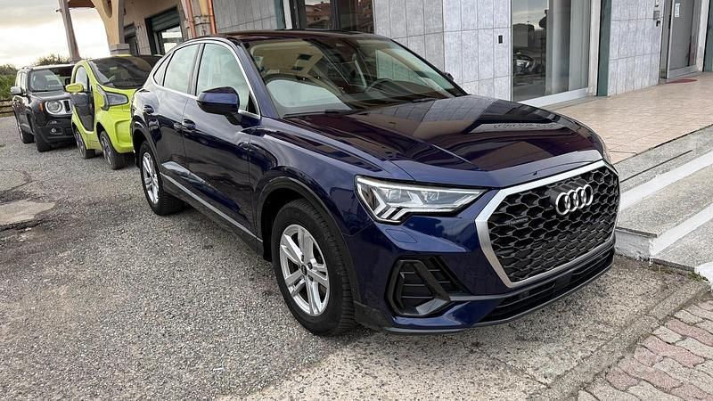 Usata Audi Q3 Advanced 149 CV (109 kW) 2021 Blu SUV