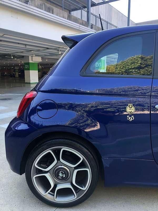 Usata Abarth 595 144 CV (105 kW) 2019 Blu/azzurro Utilitaria