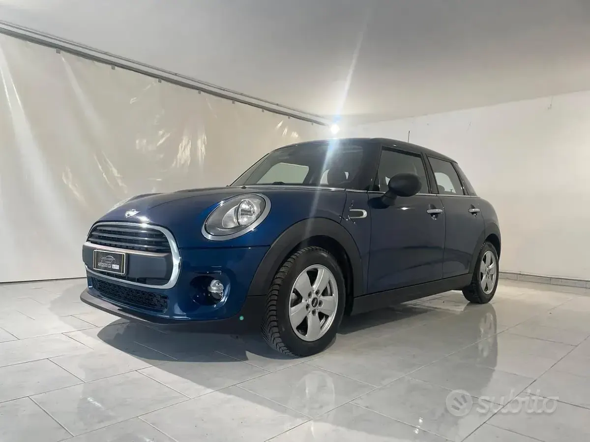 Usata Mini One D 95 CV (69 kW) 2016 Blu Utilitaria