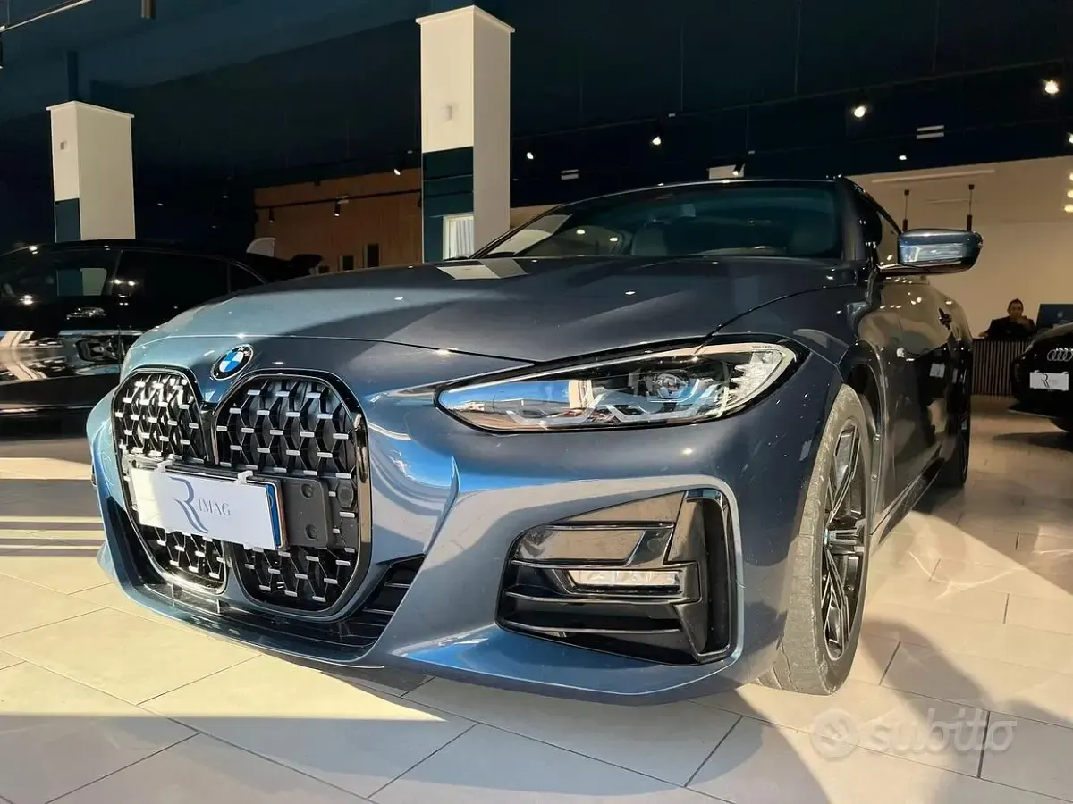 Usata BMW 420 Coupé M Sport 190 CV (139 kW) 2021 Grigio Coupé