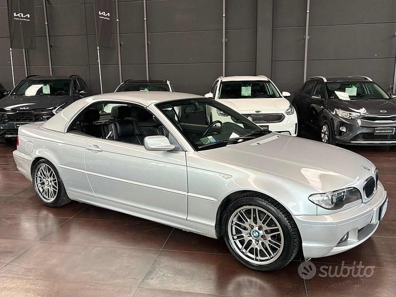 Usata BMW 318 Cabriolet 143 CV (105 kW) 2003 Grigio Cabrio