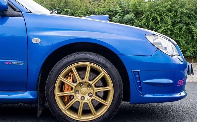 Usata Subaru Impreza 262 CV (192 kW) 2005 Blu/azzurro Berlina