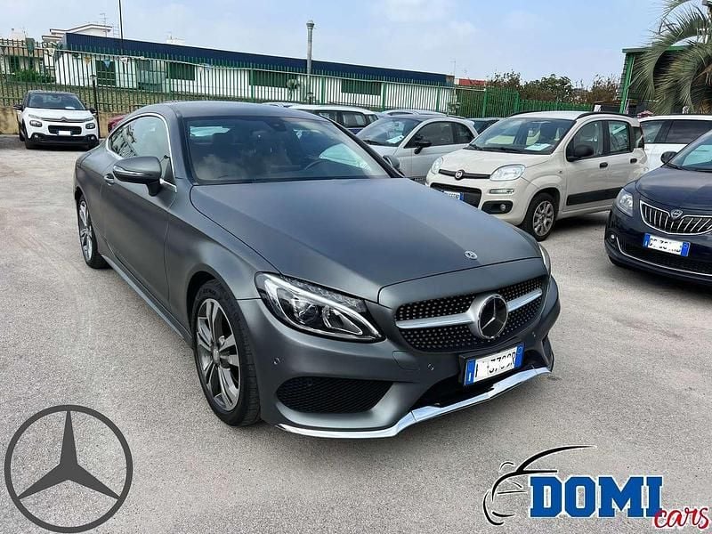 Satinato Usata 2017 Mercedes C220 Coupé | 21.999 € (Buon prezzo) - Immagine 1/4