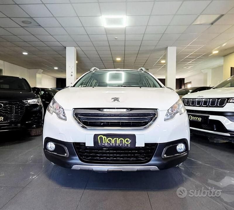 Bianco Usata 2014 Peugeot 2008 Allure SUV | 6490 € (Buon prezzo) - Immagine 1/4