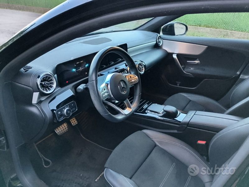 Usata Mercedes A180 AMG 116 CV (85 kW) 2021 Nero Berlina