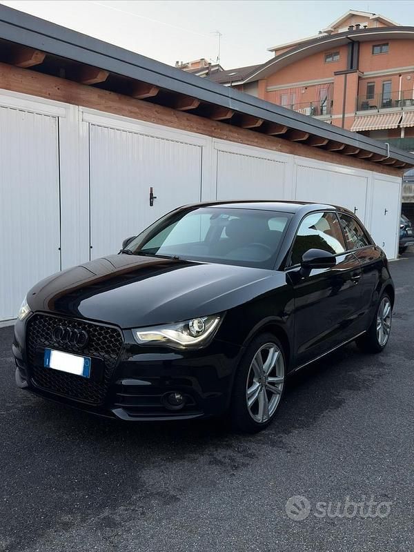 Usata Audi A1 Ambition 90 CV (66 kW) 2012 Nero Berlina