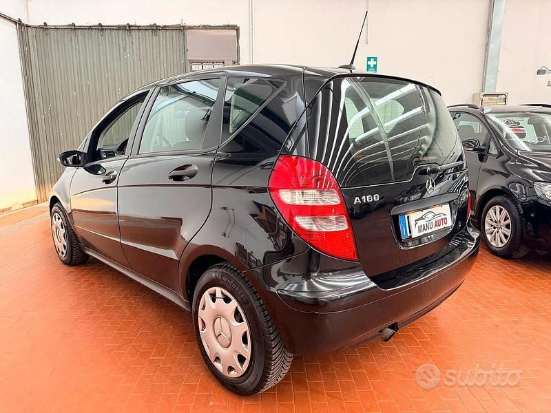 Usata Mercedes A160 Elegance 82 CV (60 kW) 2005 Nero Berlina