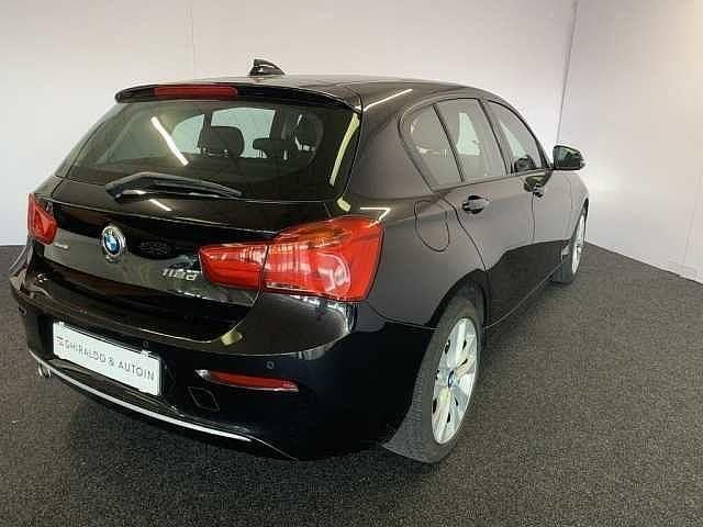 Usata BMW 118 Efficient Dynamics 150 CV (110 kW) 2017 Nero Utilitaria