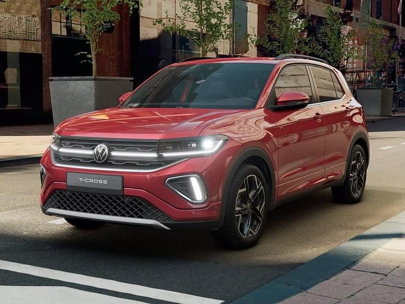 Nuova VW T-Cross R-line Plus 116 CV (85 kW) 2026 Kings red metallizzato SUV