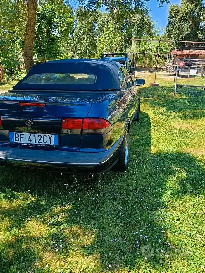 Usata Saab 900 Cabriolet 1996 Blu Cabrio