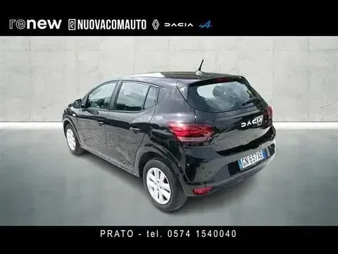Usata Dacia Sandero Expression 100 CV (73 kW) 2023 Nero Utilitaria