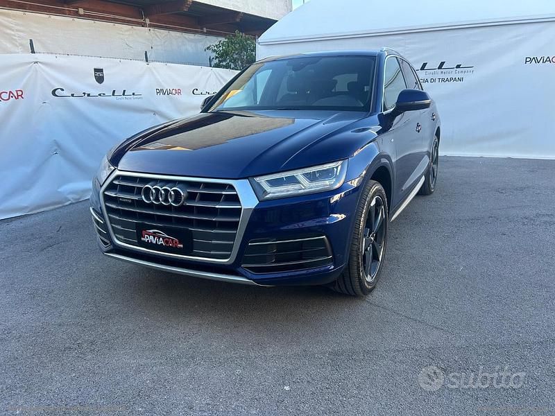 Usata Audi Q5 Business 190 CV (139 kW) 2018 Blu SUV