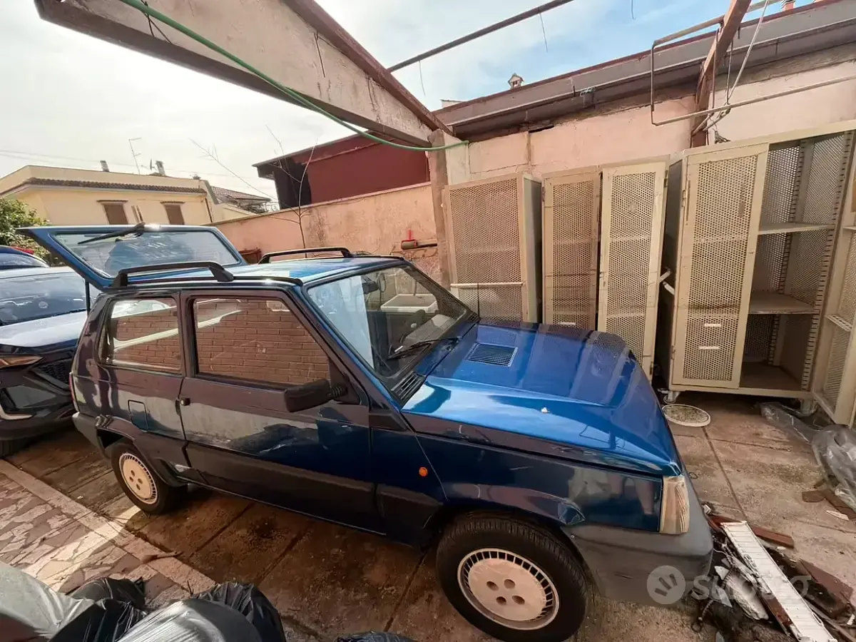 Usata Fiat Panda 54 CV (39 kW) 2003 Blu Utilitaria