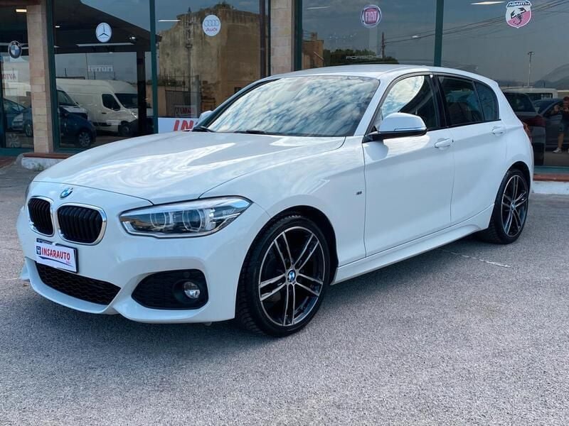 Usata BMW 120 M Sport 190 CV (139 kW) 2018 Bianco Utilitaria