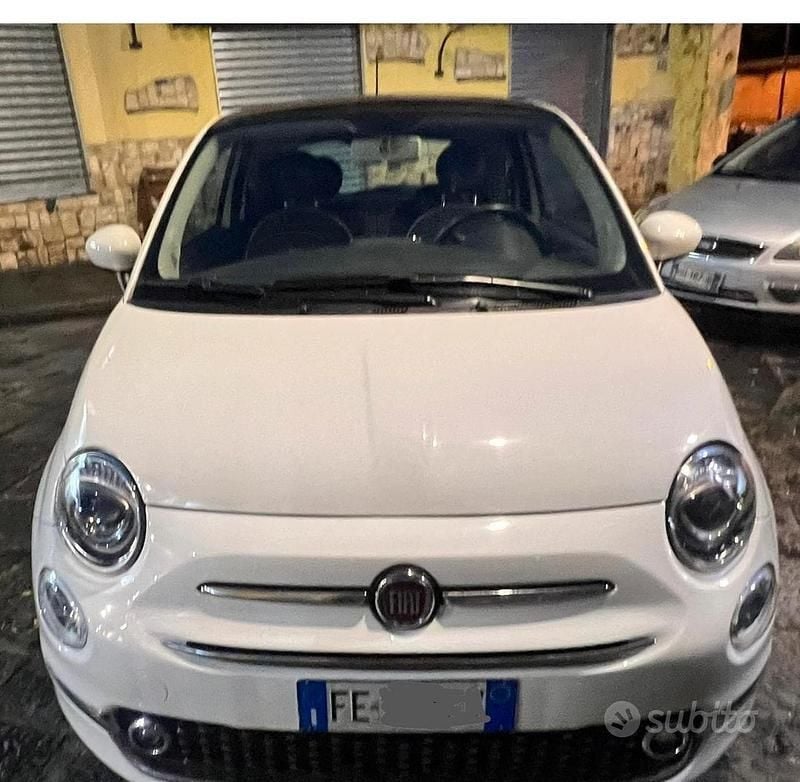 Usata Fiat 500 69 CV (50 kW) 2016 Bianco Utilitaria