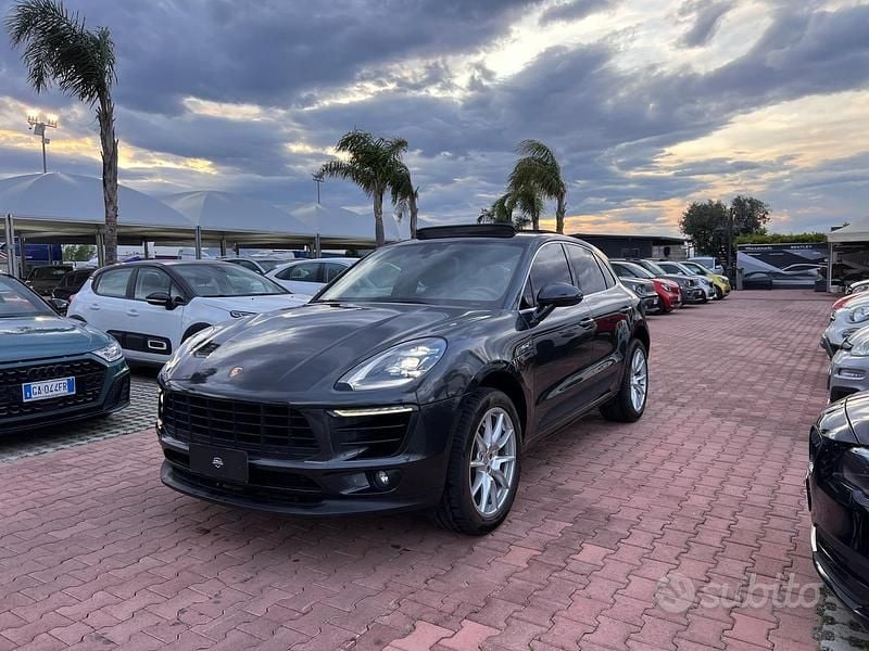 Usata Porsche Macan 250 CV (183 kW) 2016 Grigio SUV
