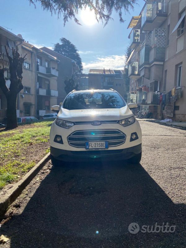 Bianco Usata 2017 Ford Ecosport Sport SUV | 10.500 € (Buon prezzo) - Immagine 1/4