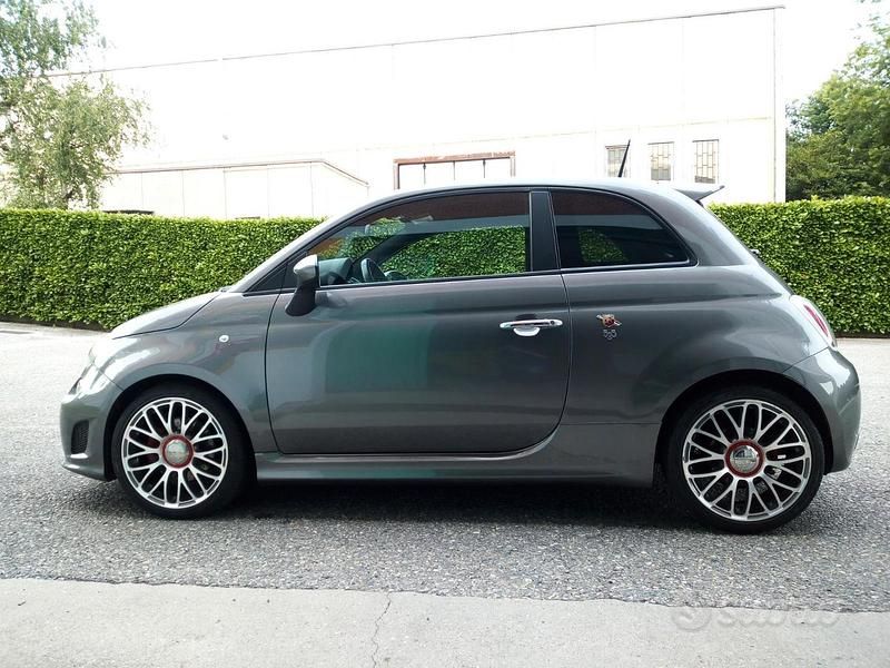 Usata Abarth 595 Turismo 160 CV (117 kW) 2015 Grigio Utilitaria