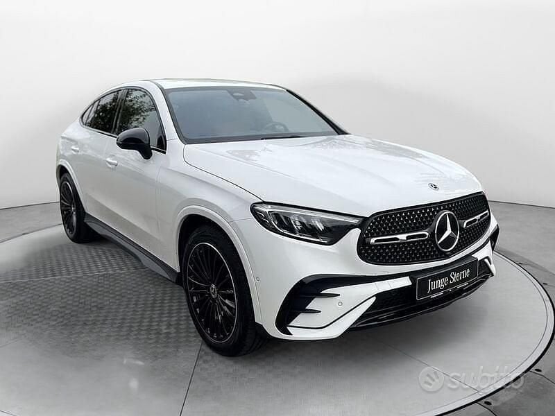 Usata Mercedes GLC220 AMG line 197 CV (144 kW) 2024 Bianco Coupé
