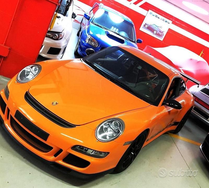 Arancione Usata 2007 Porsche 911 GT3 RS Coupé | 200.911 € - Immagine 1/4