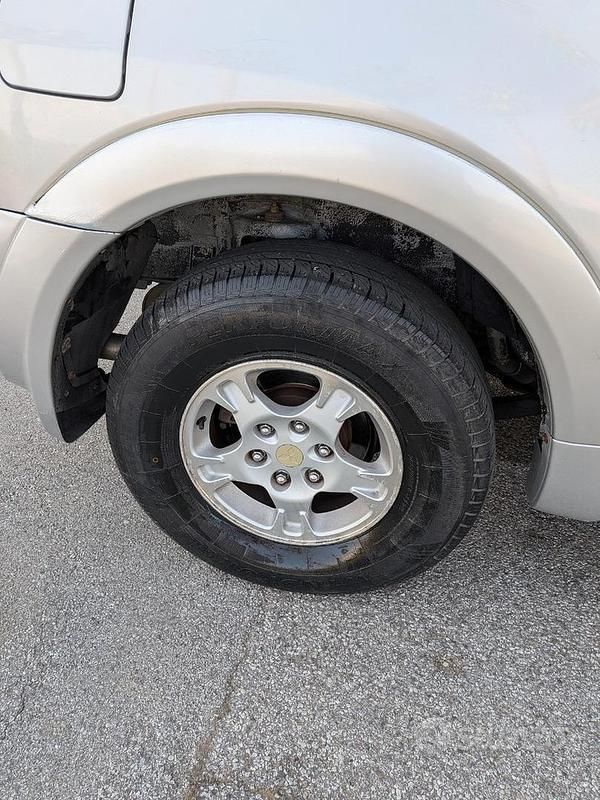 Usata Mitsubishi Pajero 160 CV (117 kW) 2003 Grigio SUV